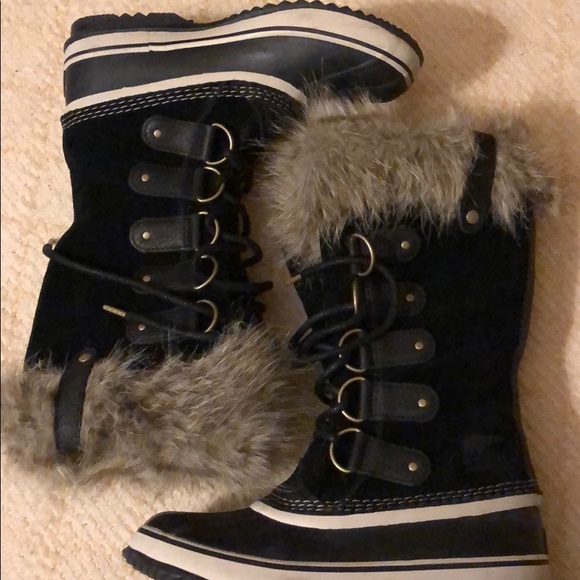 sorel shoes black joan